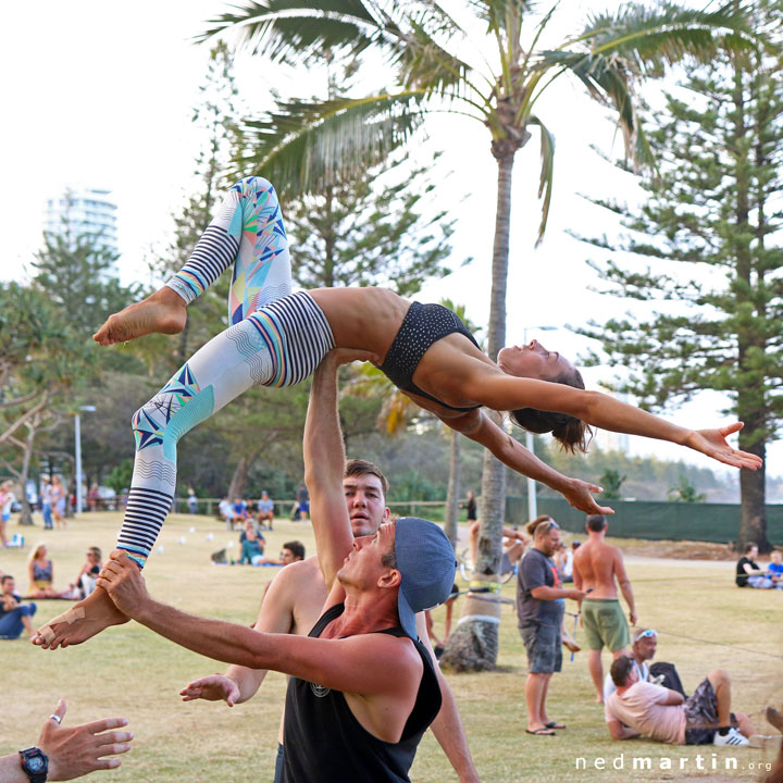 Chase Erbacher & Anicia Touraine Andersson at Justins Park, Burleigh Heads