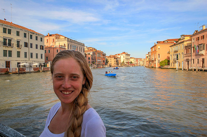 Bronwen, Venice, Italy