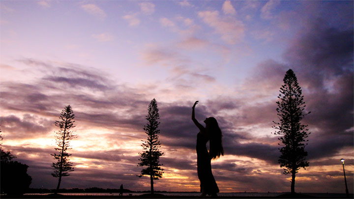 Bronwen at Raby Bay Boulevard Park, Cleveland