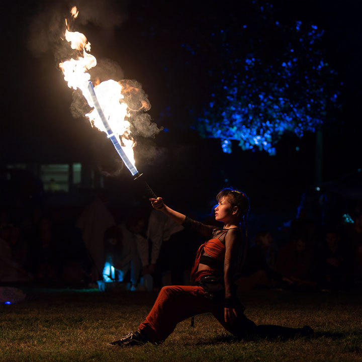 Monae Power, West End Fire Festival, Brisbane