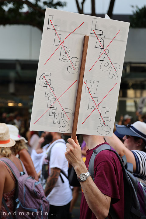 Freedom Rally, Brisbane