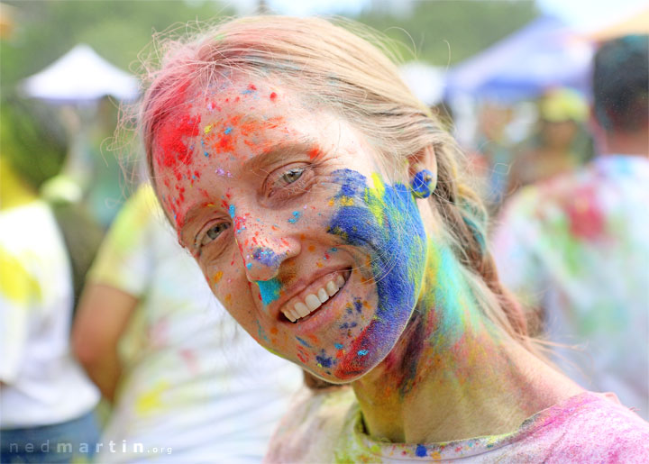 Bronwen, Gold Coast Colour Festival HOLI, Broadwater Parklands