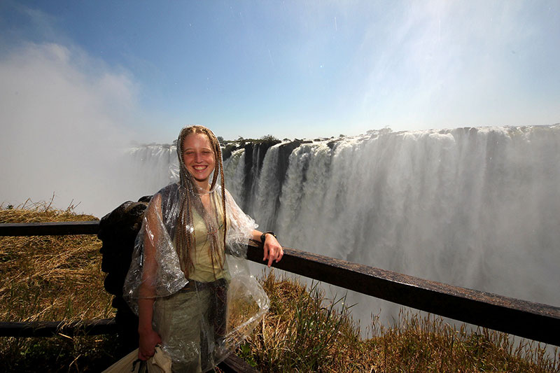 Bronwen, Victoria Falls, Zambia