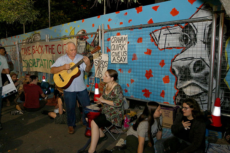 Entertainment at the picnic