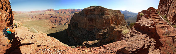 Bronwen’s walk down into the Grand Canyon