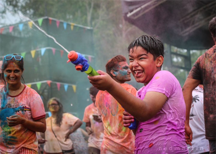 Brisbane Holi - Festival of Colours, Rocks Riverside Park, Seventeen Mile Rocks