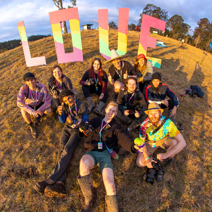 Photographer's Group Shot, Jungle Love Festival 2022