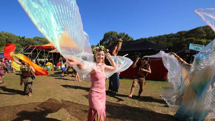 Parade, Island Vibe Festival 2018, Stradbroke Island