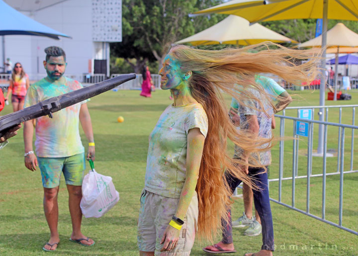 Bronwen, Gold Coast Colour Festival HOLI, Broadwater Parklands