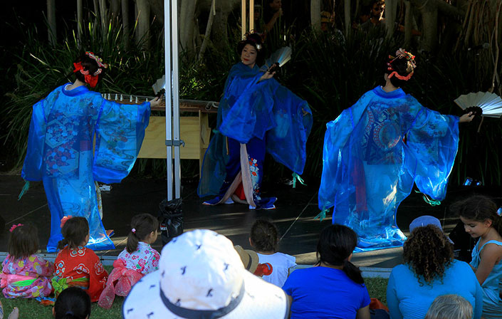 Dancers at The Japanese Festival