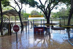 While Rosalie Ice Creamery was spared this time, the Milton Station Park one was not…