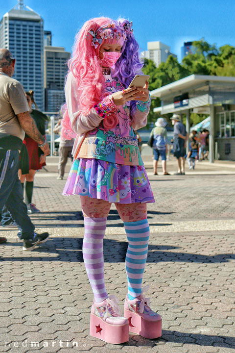 The Brisbane Harajuku Fashion Walk 2017, Southbank Parklands