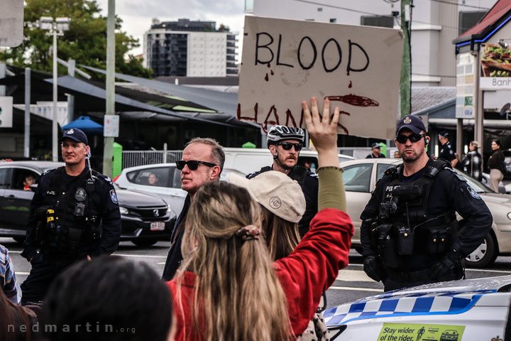 Free the Refugees Rally, Kangaroo Point, Brisbane