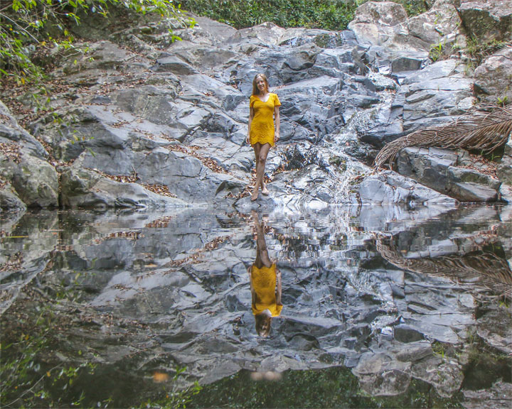 Bronwen, Cougal Cascades, Currumbin