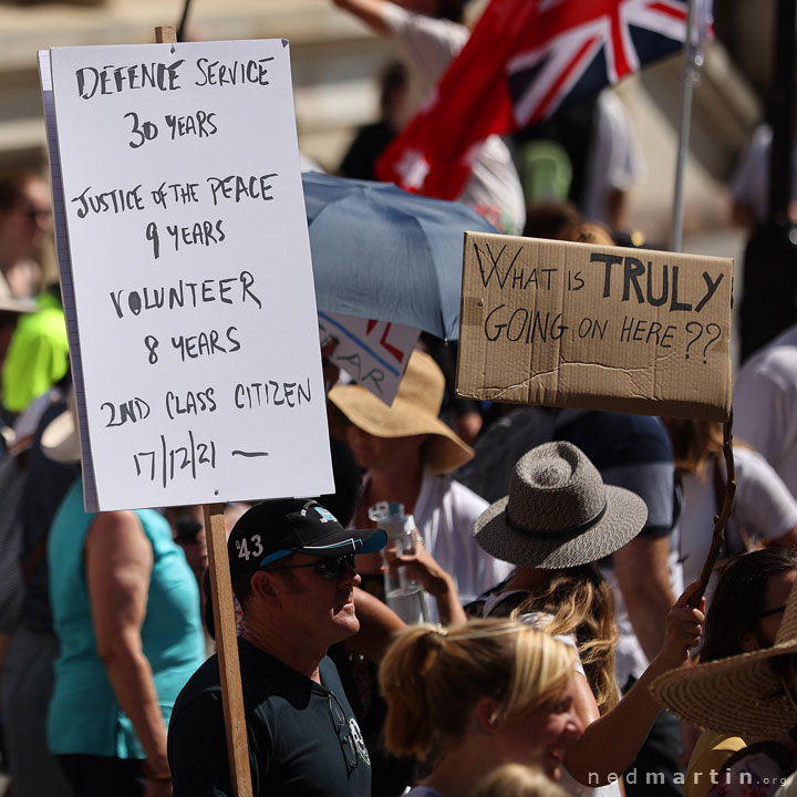 Freedom Rally, Brisbane