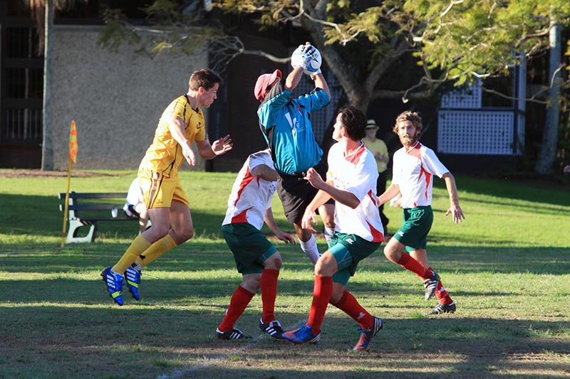 Dan & the levitating man, New Farm v Brisbane Wolves