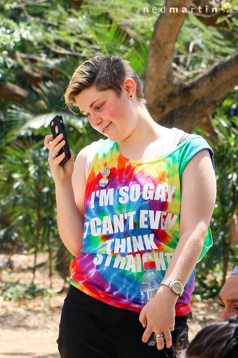 Brisbane Pride March, Brunswick St, Fortitude Valley