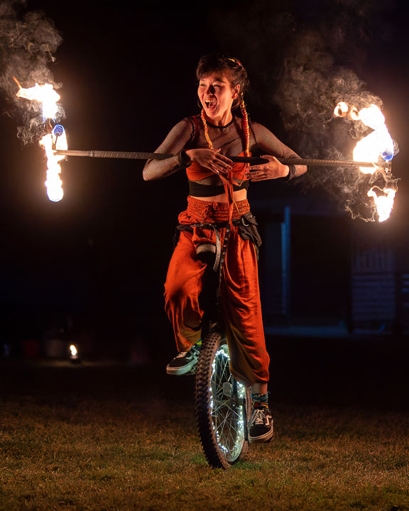 Monae Power, West End Fire Festival, Brisbane