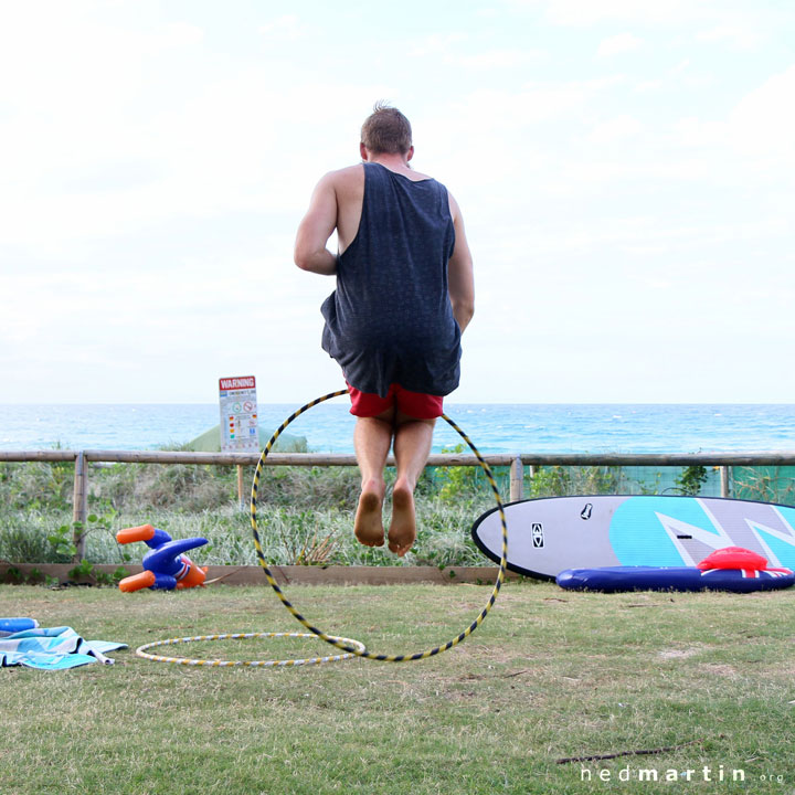 James Maxwell at Rainbow Bay