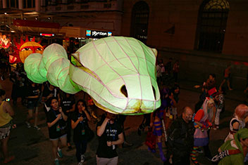 Cosplayers at Brisbane Neon Pop 2016