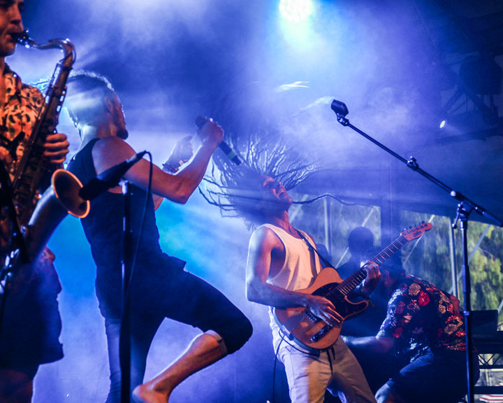 Hughie Doherty, Fat Picnic at Irie Top, Island Vibe Festival 2019, Stradbroke Island