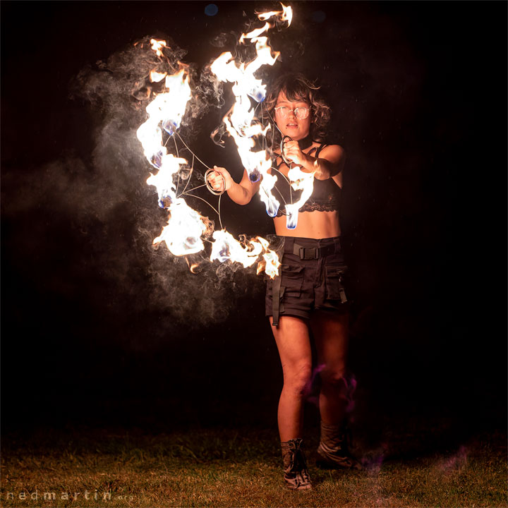 Monae Power, West End Fire Festival, Brisbane