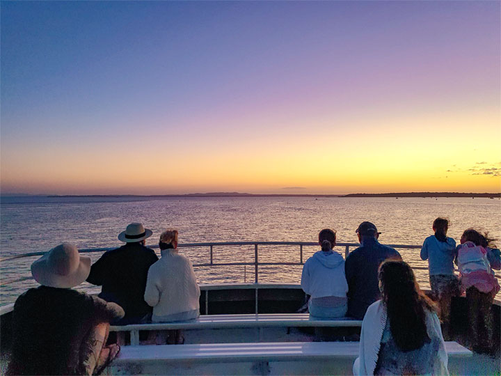 Leaving Stradbroke Island