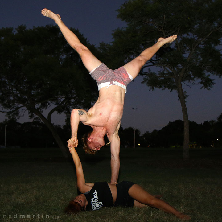 Acro at New Farm Park