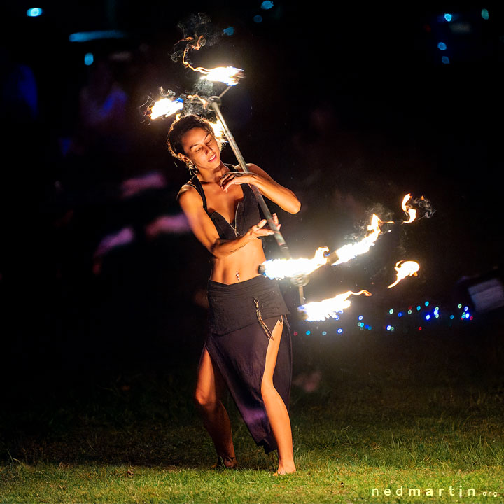 Leela Leigh, West End Fire Festival, Brisbane