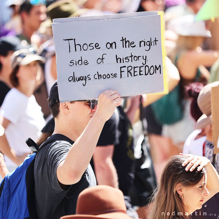 Freedom Rally, Brisbane