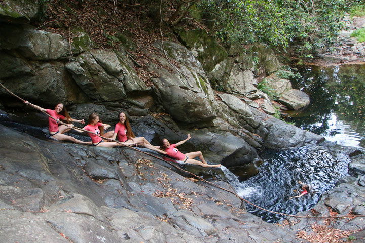 Bronwen, Cougal Cascades, Currumbin