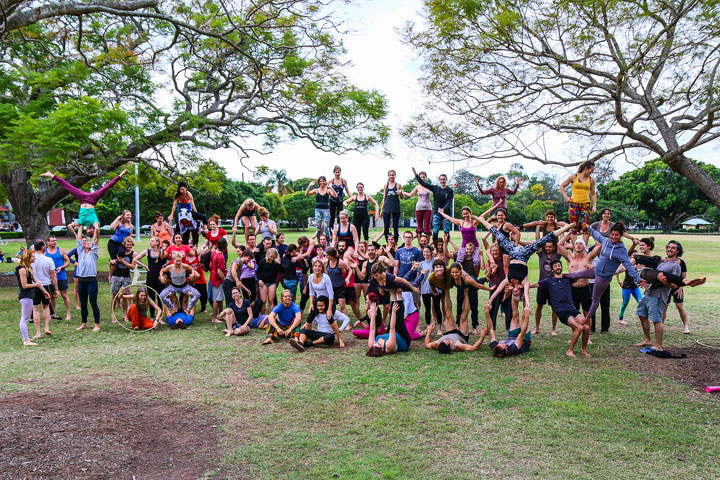 The Great Acro Exchange at New Farm Park