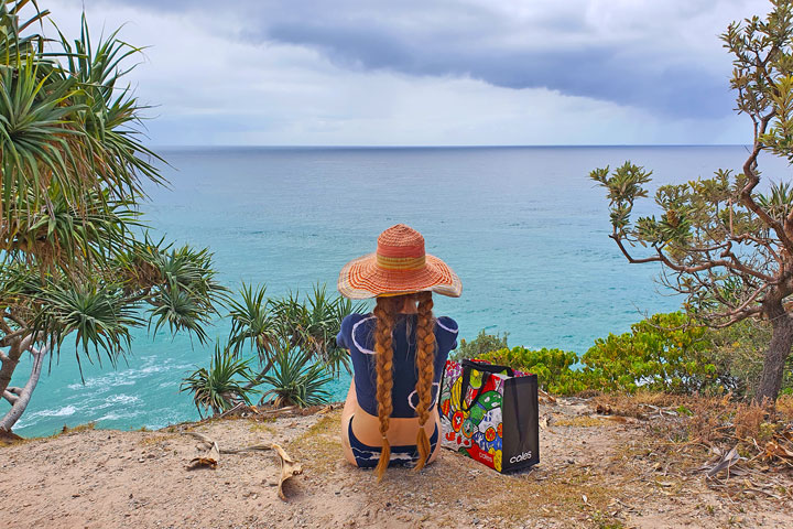 Bronwen watching for whales & dolphins