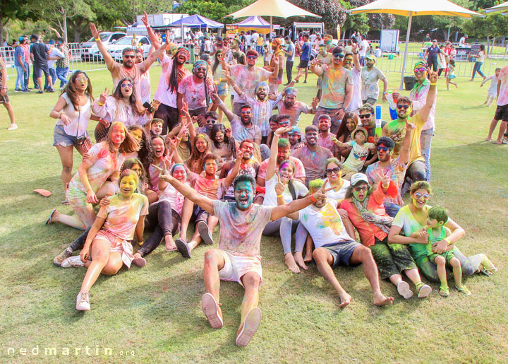 Bronwen, Gold Coast Colour Festival HOLI, Broadwater Parklands