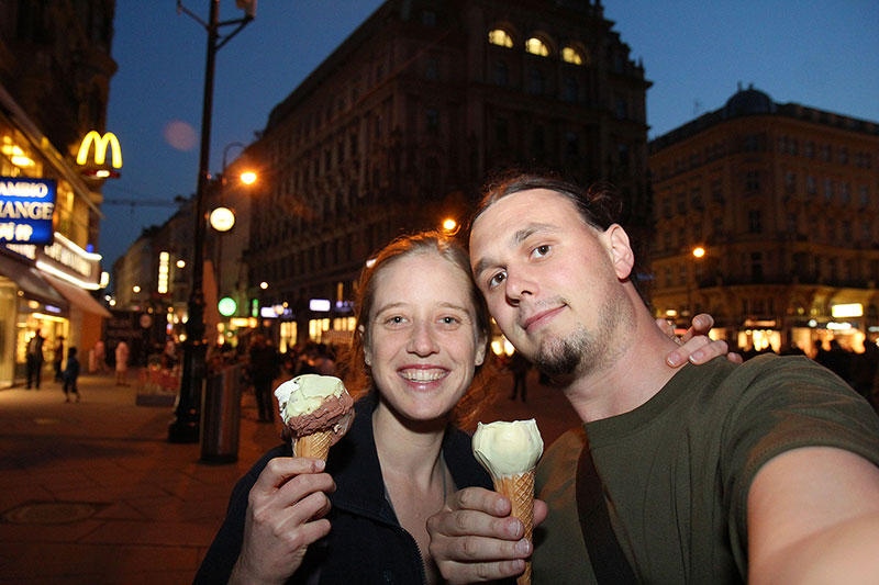 Ned & Bronwen, Vienna, Austria