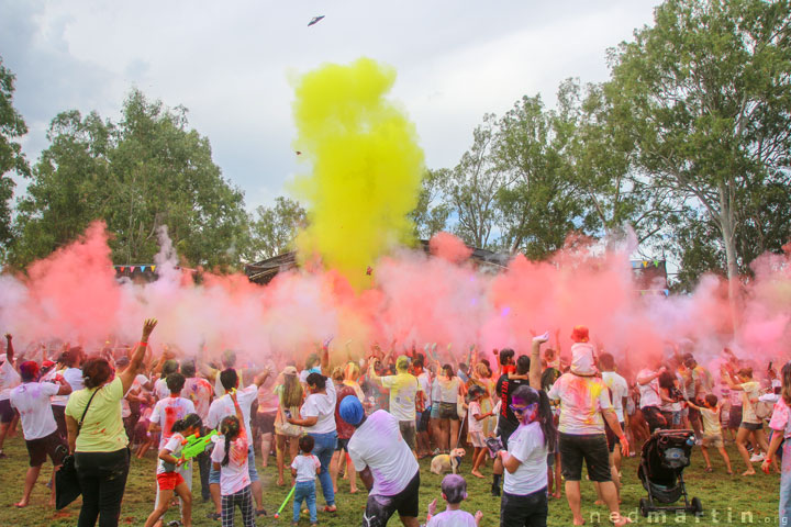 Brisbane Holi - Festival of Colours, Rocks Riverside Park, Seventeen Mile Rocks