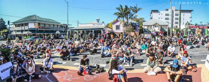 Mass Community Rally: 7 Years Too Long #FreeTheKP120, Kangaroo Point