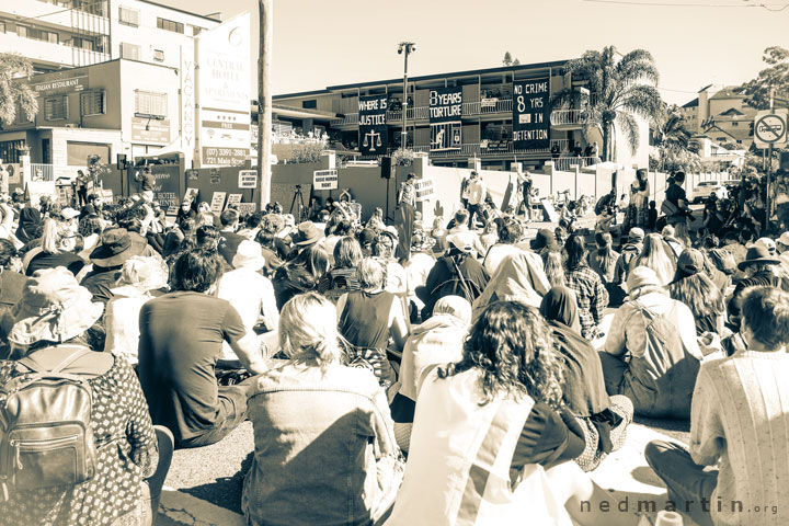 Mass Community Rally: 7 Years Too Long #FreeTheKP120, Kangaroo Point