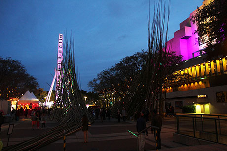 Brisbane Airport Light Garden