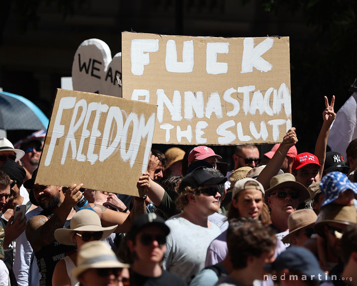 Freedom Rally, Brisbane