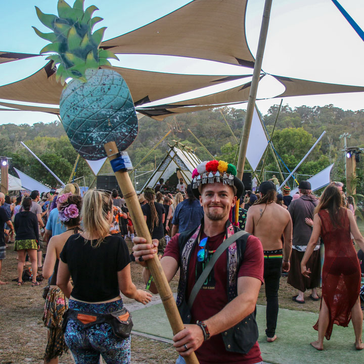 420 Sound at Bamboo Bass, Island Vibe Festival 2019, Stradbroke Island