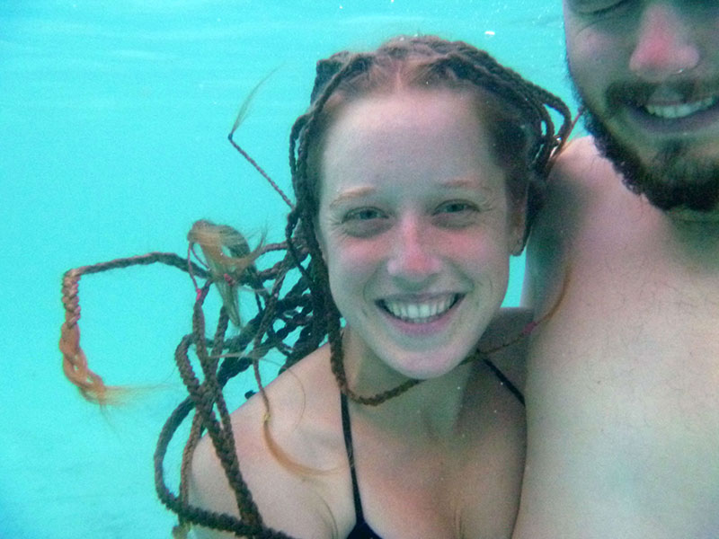 Bronwen & Ned, Ai-Ais Hot Springs, Namibia