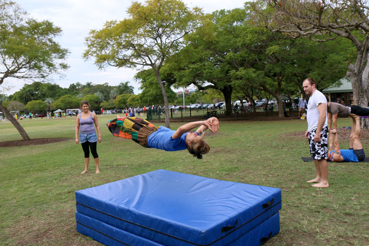 The Great Acro Exchange at New Farm Park