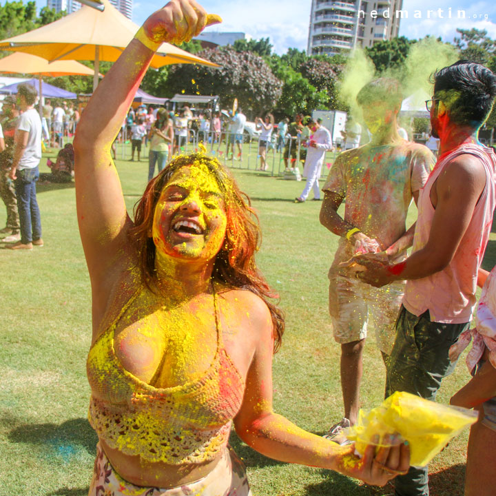 Gold Coast Colour Festival HOLI, Broadwater Parklands