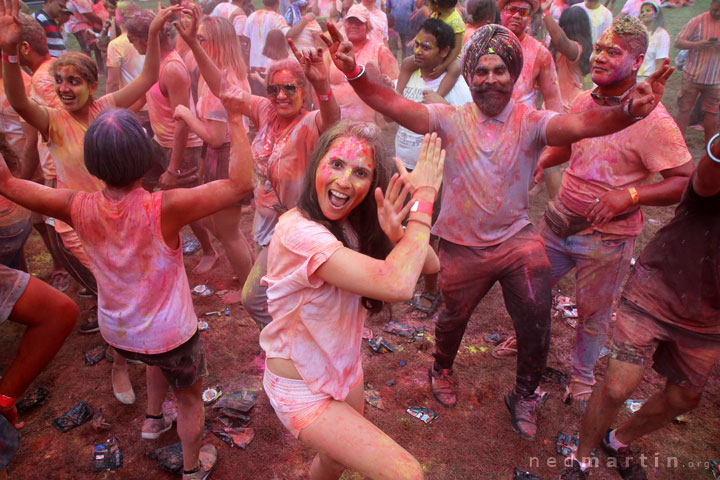 Brisbane Holi - Festival of Colours, Rocks Riverside Park, Seventeen Mile Rocks