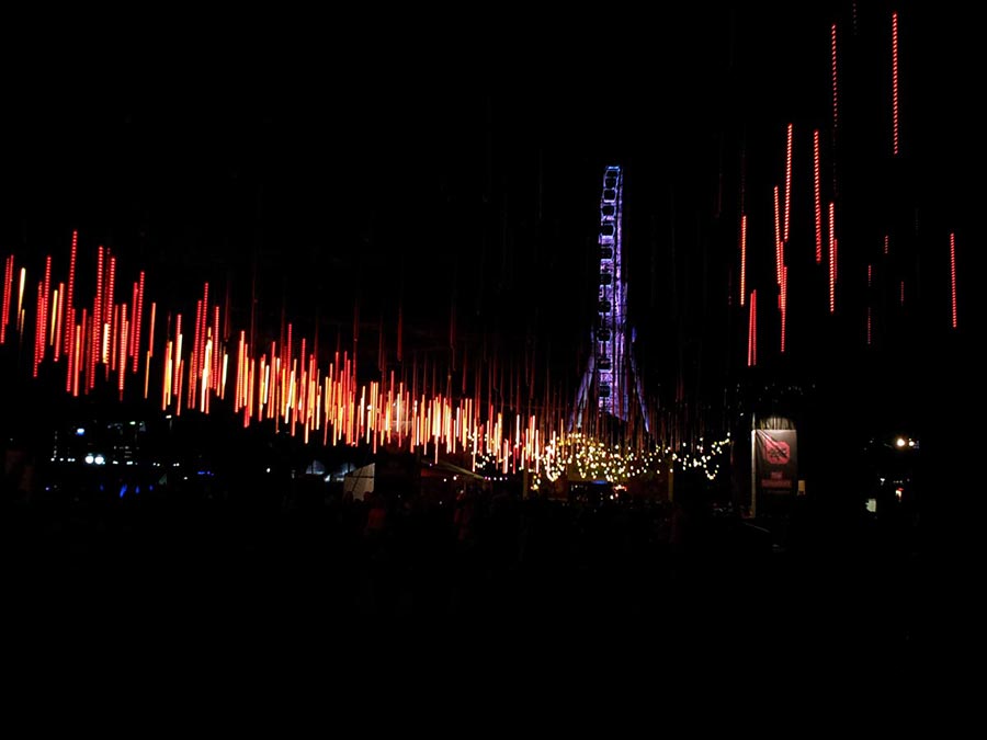 Brisbane Airport Light Garden