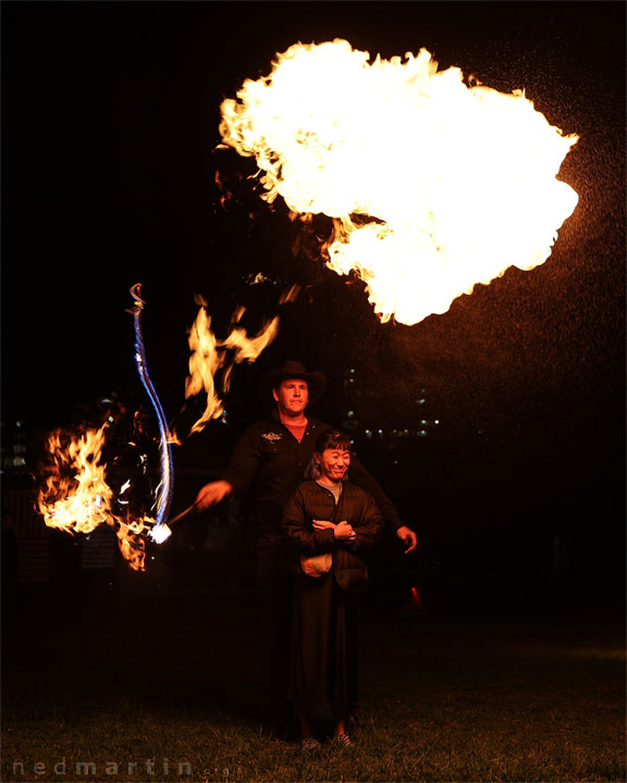 West End Fire Festival, Orleigh Park