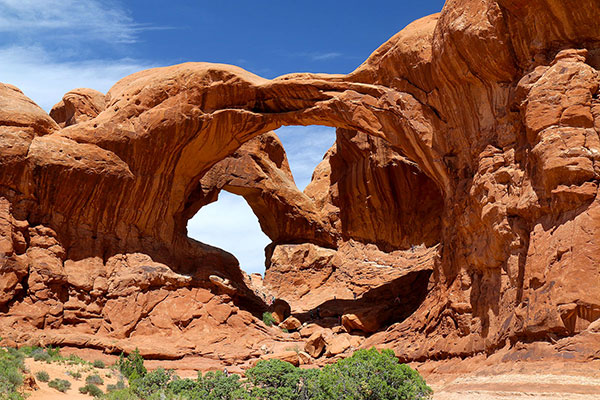Some of the spectacular arches in Arches National Park