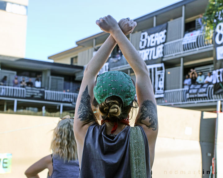 Mass Community Rally: 7 Years Too Long #FreeTheKP120, Kangaroo Point