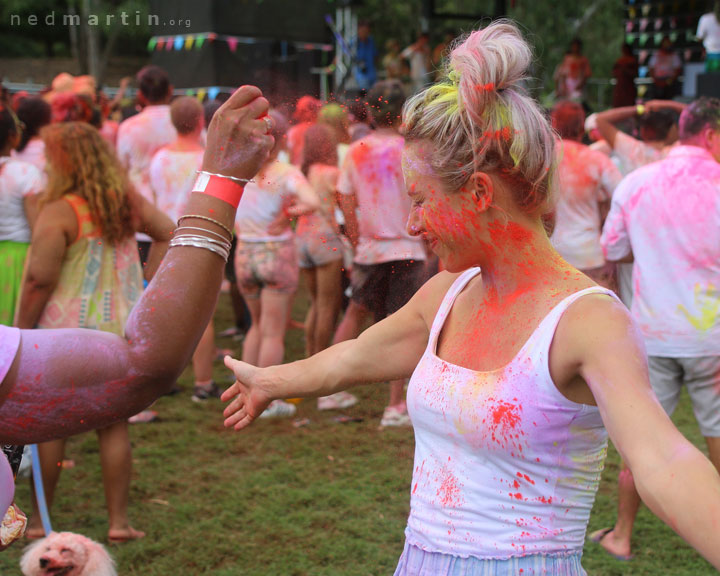 Brisbane Holi - Festival of Colours, Rocks Riverside Park, Seventeen Mile Rocks